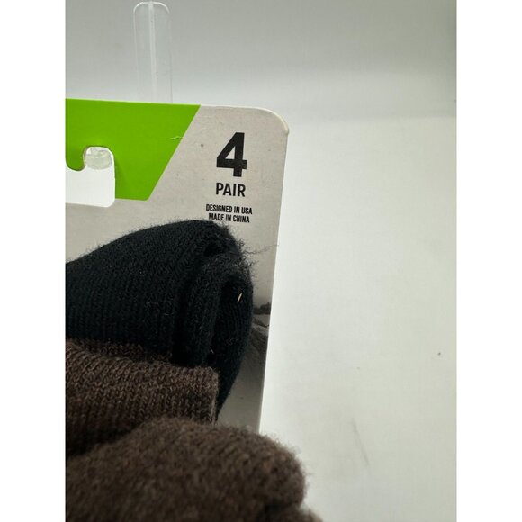 Hidden Peak Outdoor 4 Pair Mens Trail Blazer Hiking Crew Socks shoe size 6-12 L - Picture 3 of 10